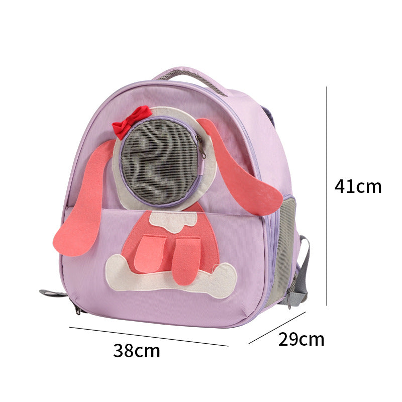 SnugglePaws Backpack - Soft, Breathable & Spacious