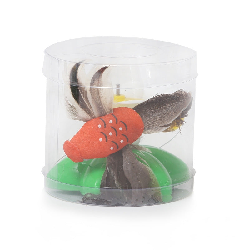 Yisquar Electric Bird Cat Toy – 360° Rotating Interactive Chase Toy
