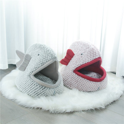 Fish Shaped Pet Bed