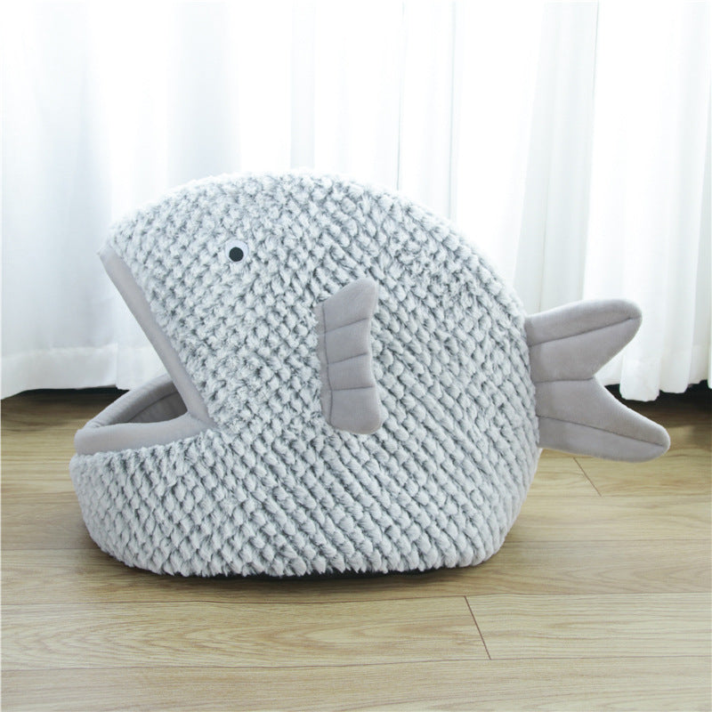 Fish Shaped Pet Bed