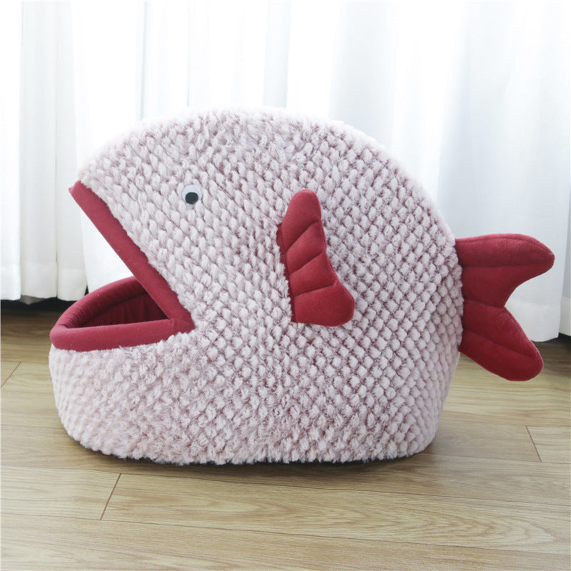 Fish Shaped Pet Bed