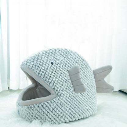 Fish Shaped Pet Bed