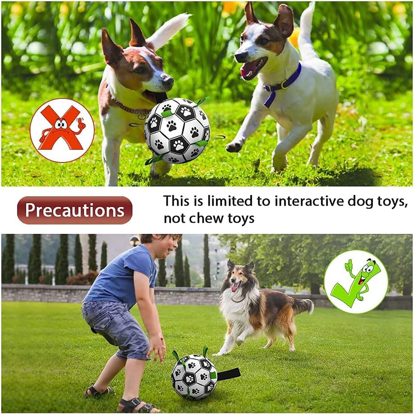 PawKick Pro Soccer Ball for Dogs