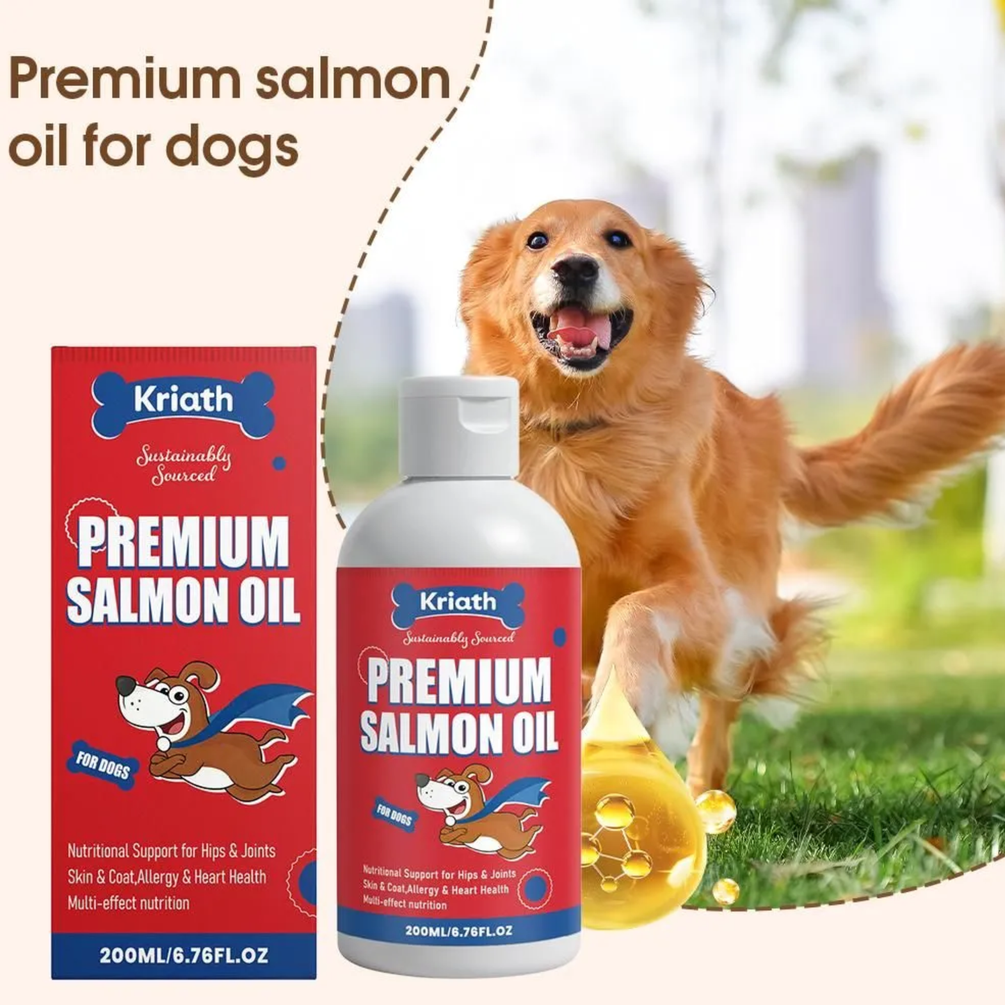 Kriath Premium Salmon Oil