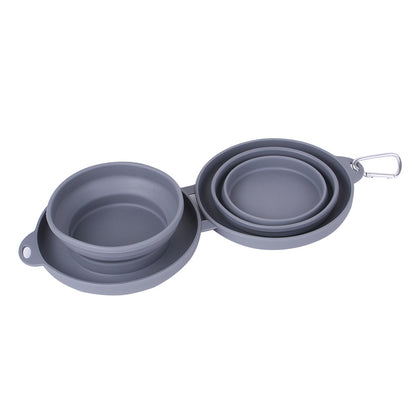 DuoFold Pet Travel Bowls