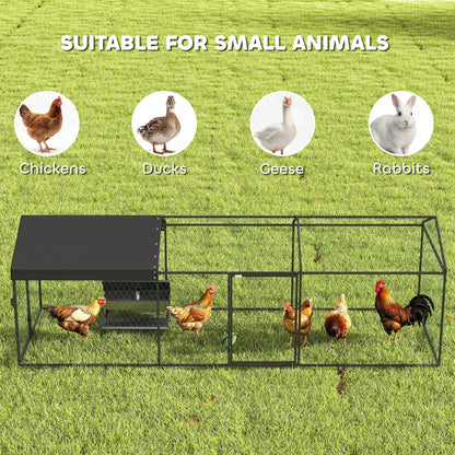 Metal Chicken Coop Waterproof & Anti-UV Cover