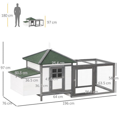 CoopNest Pro Chicken Coop with Nesting Box