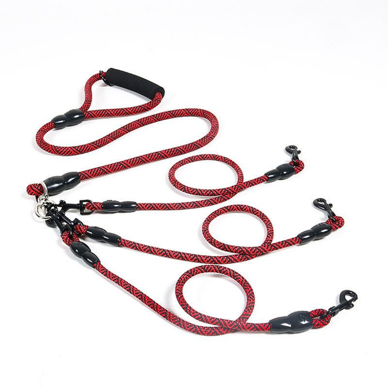 Adjustable Multi-Head Pet Leash