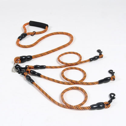 Adjustable Multi-Head Pet Leash