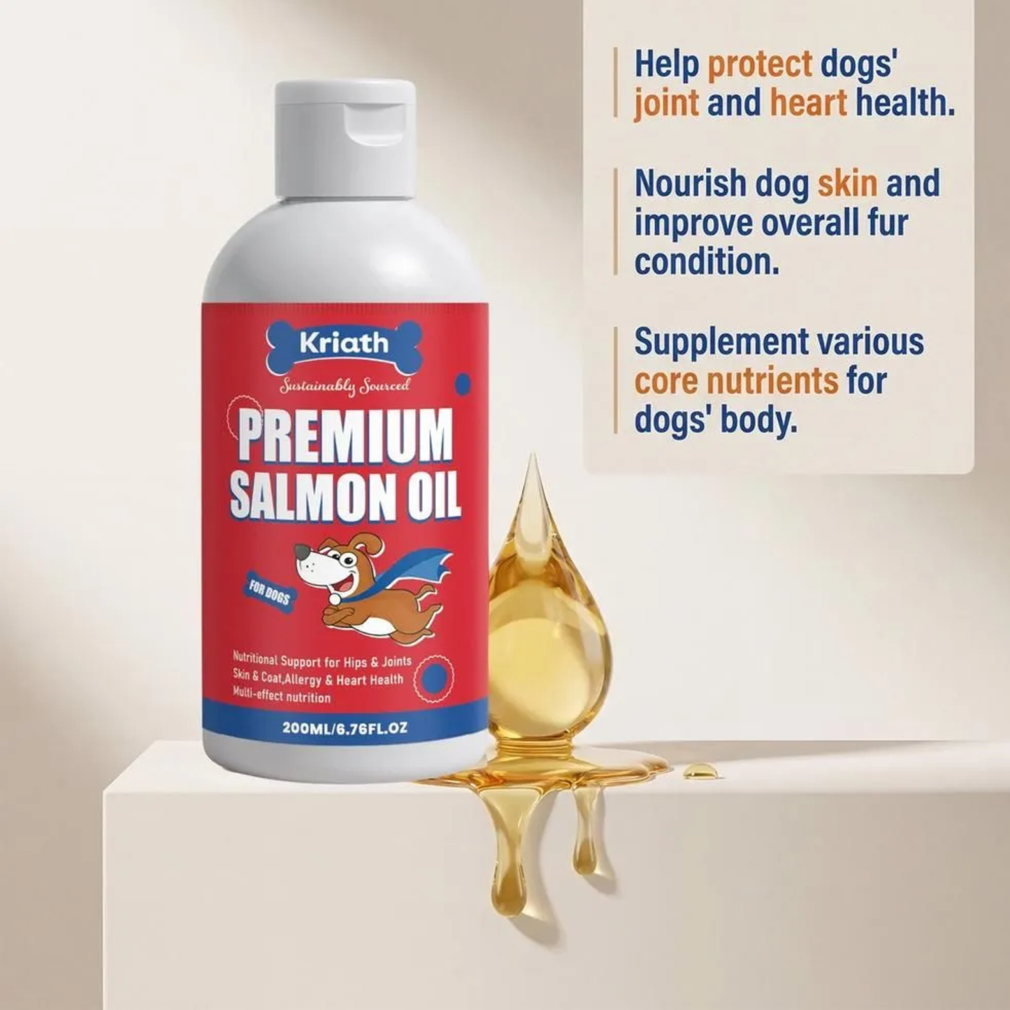 Kriath Premium Salmon Oil