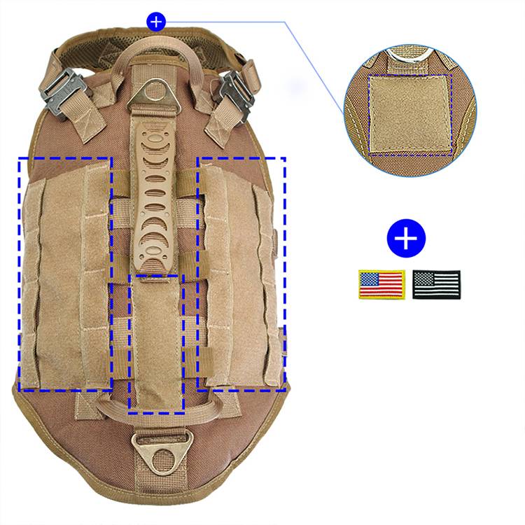 Malinois K9 Titan Tactical Harness Set
