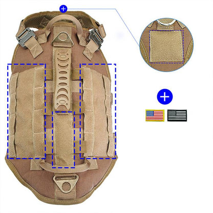 Malinois K9 Titan Tactical Harness Set