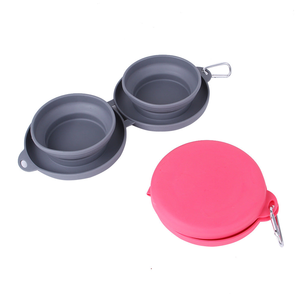 DuoFold Pet Travel Bowls