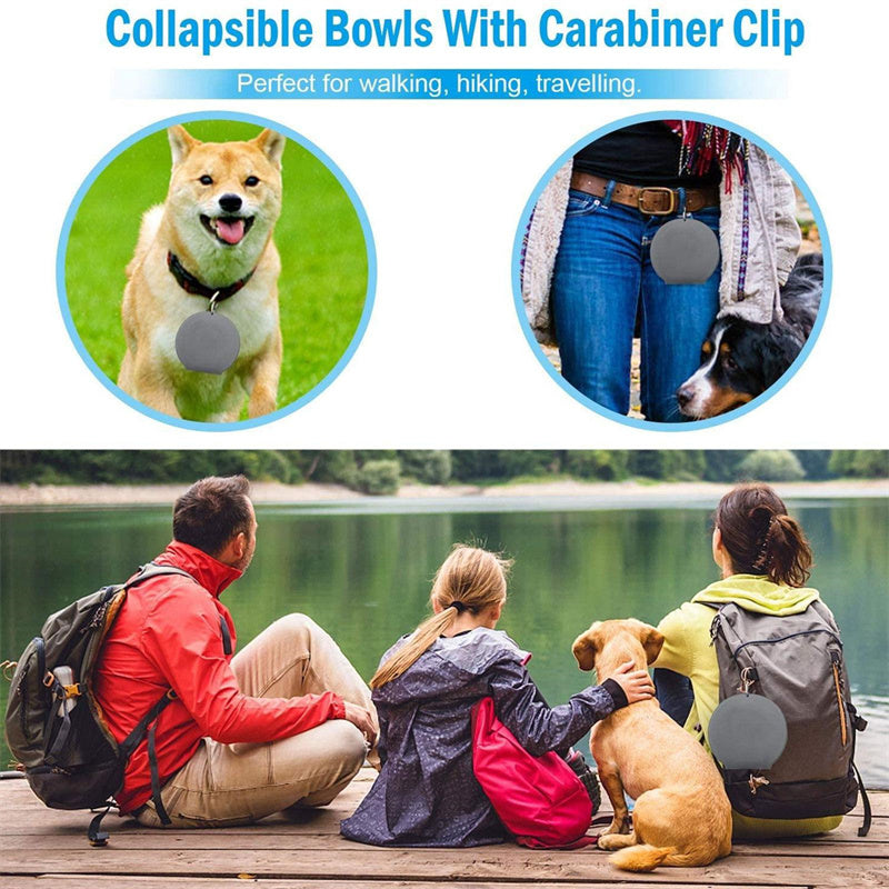 DuoFold Pet Travel Bowls