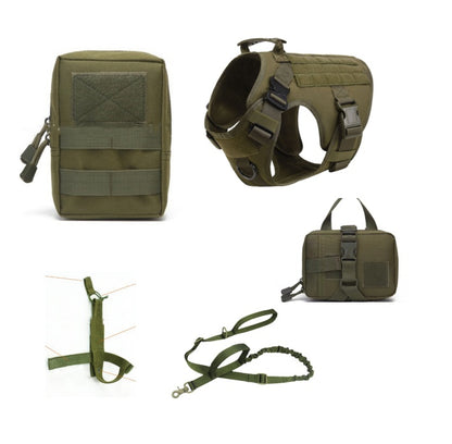 K9 BattleGear Tactical 5 Piece Harness Set