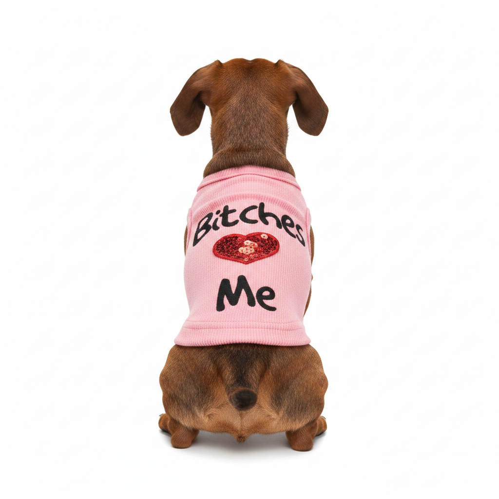 Bitches Love Me Heart Tee – Bark & Cotton