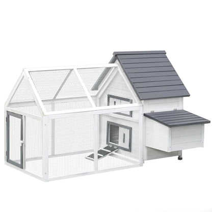 Roost & Run Coop With Nesting Box, Ramp, Run