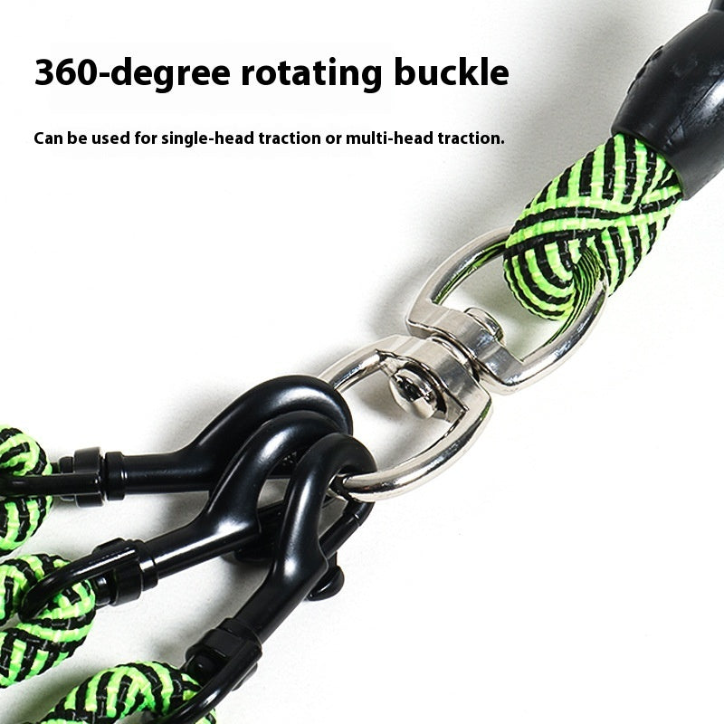 Adjustable Multi-Head Pet Leash