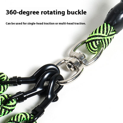 Adjustable Multi-Head Pet Leash
