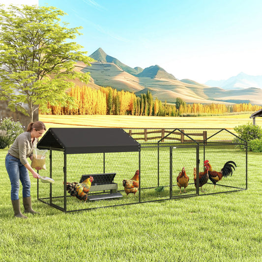 Metal Chicken Coop Waterproof & Anti-UV Cover