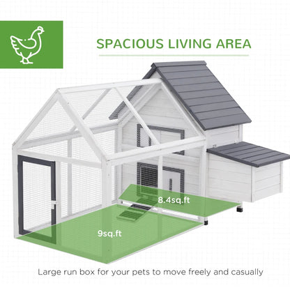 Roost & Run Coop With Nesting Box, Ramp, Run