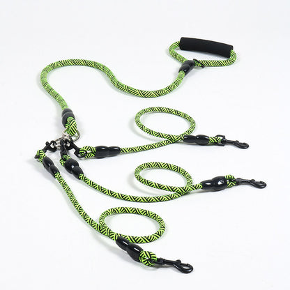 Adjustable Multi-Head Pet Leash