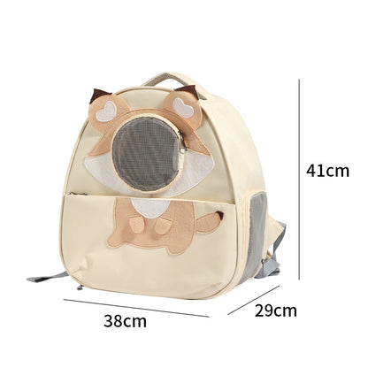 SnugglePaws Backpack - Soft, Breathable & Spacious
