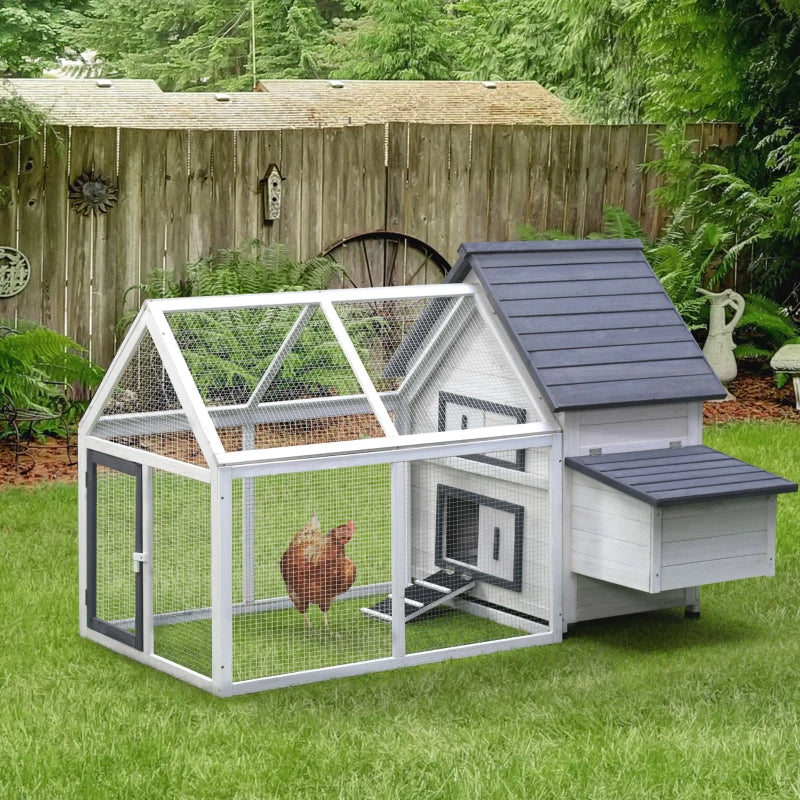 Roost & Run Coop With Nesting Box, Ramp, Run