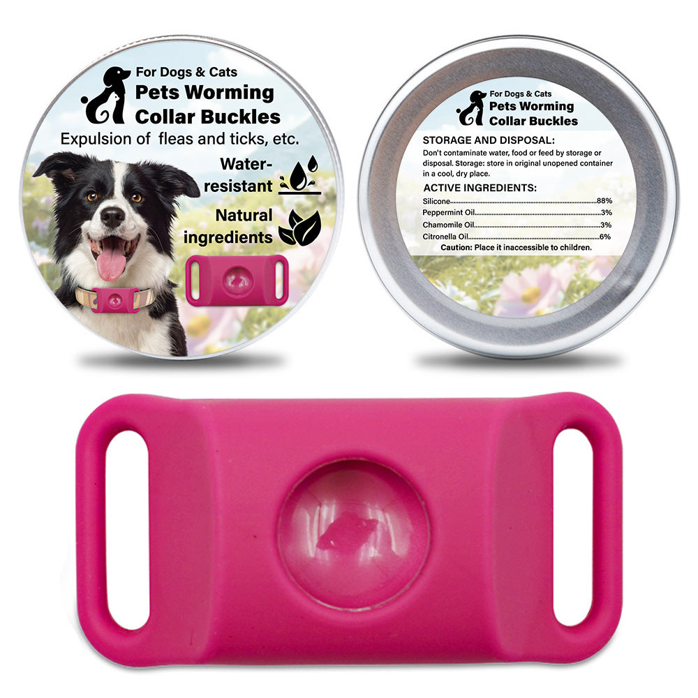 Pet Worming Collar Buckles
