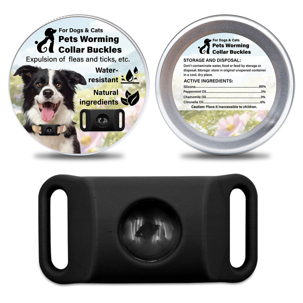 Pet Worming Collar Buckles