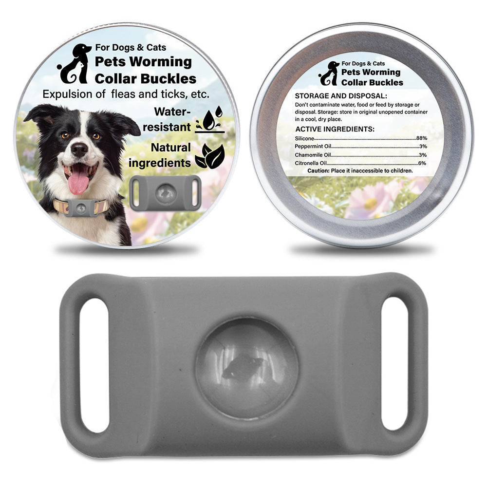 Pet Worming Collar Buckles
