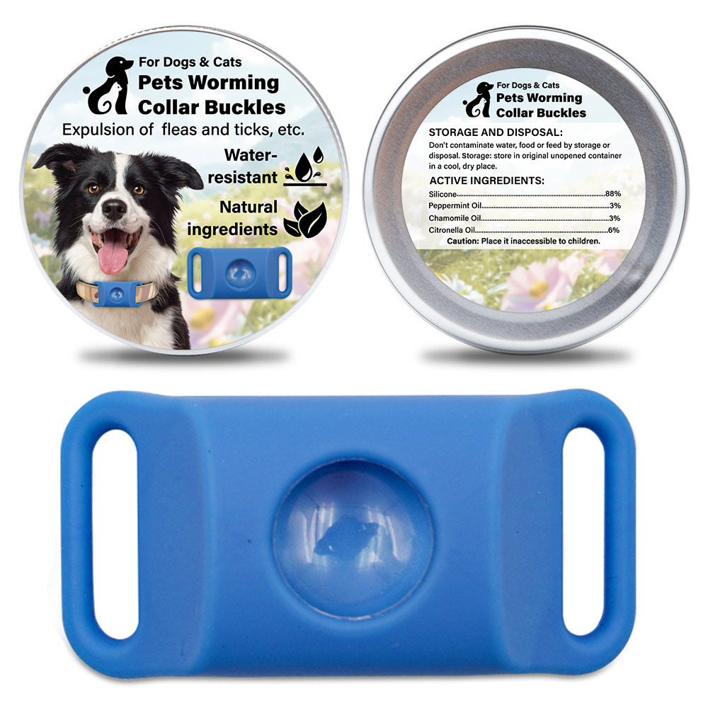 Pet Worming Collar Buckles