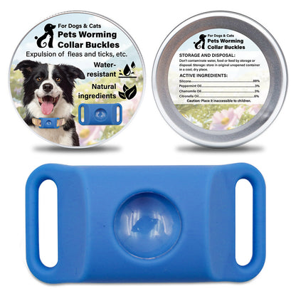 Pet Worming Collar Buckles