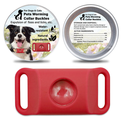 Pet Worming Collar Buckles