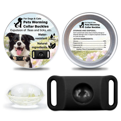 Pet Worming Collar Buckles