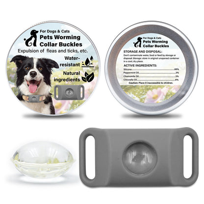 Pet Worming Collar Buckles